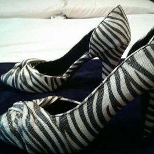 Zebra Heels