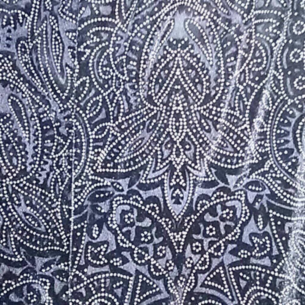 Velvet embroidered Leggings