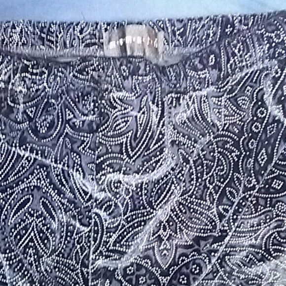 Velvet embroidered Leggings - Picture 4 of 4