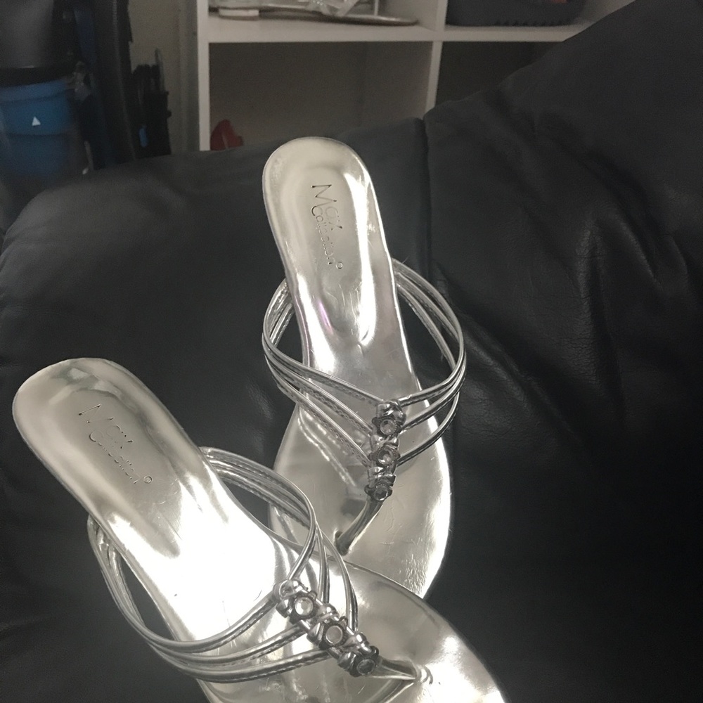 Silver Sandals - Picture 2 of 2