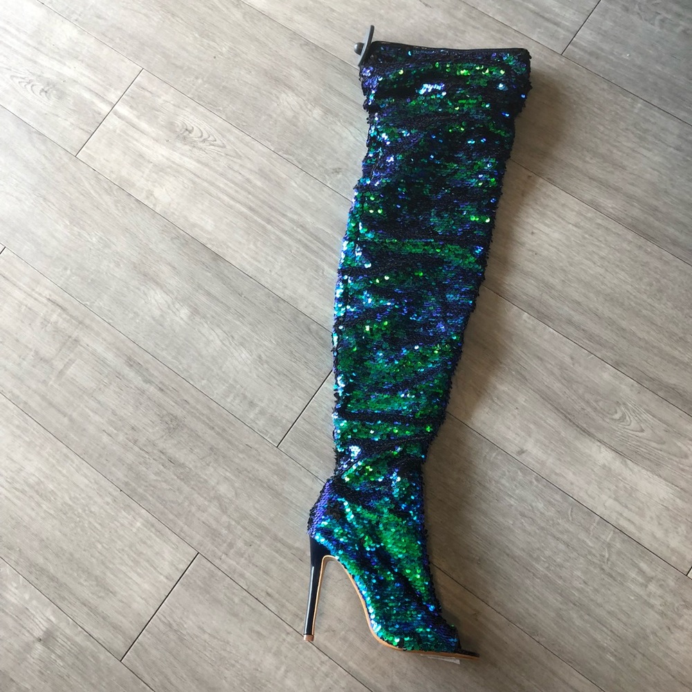 ❗️POPULAR ❗️Sequin thigh high boots ❗️