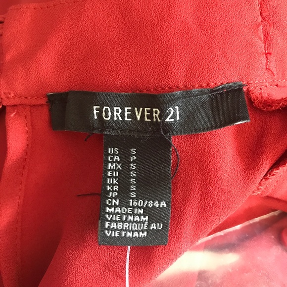 Forever 21 Neck-Tie Sleeveless Blouse - Picture 5 of 6