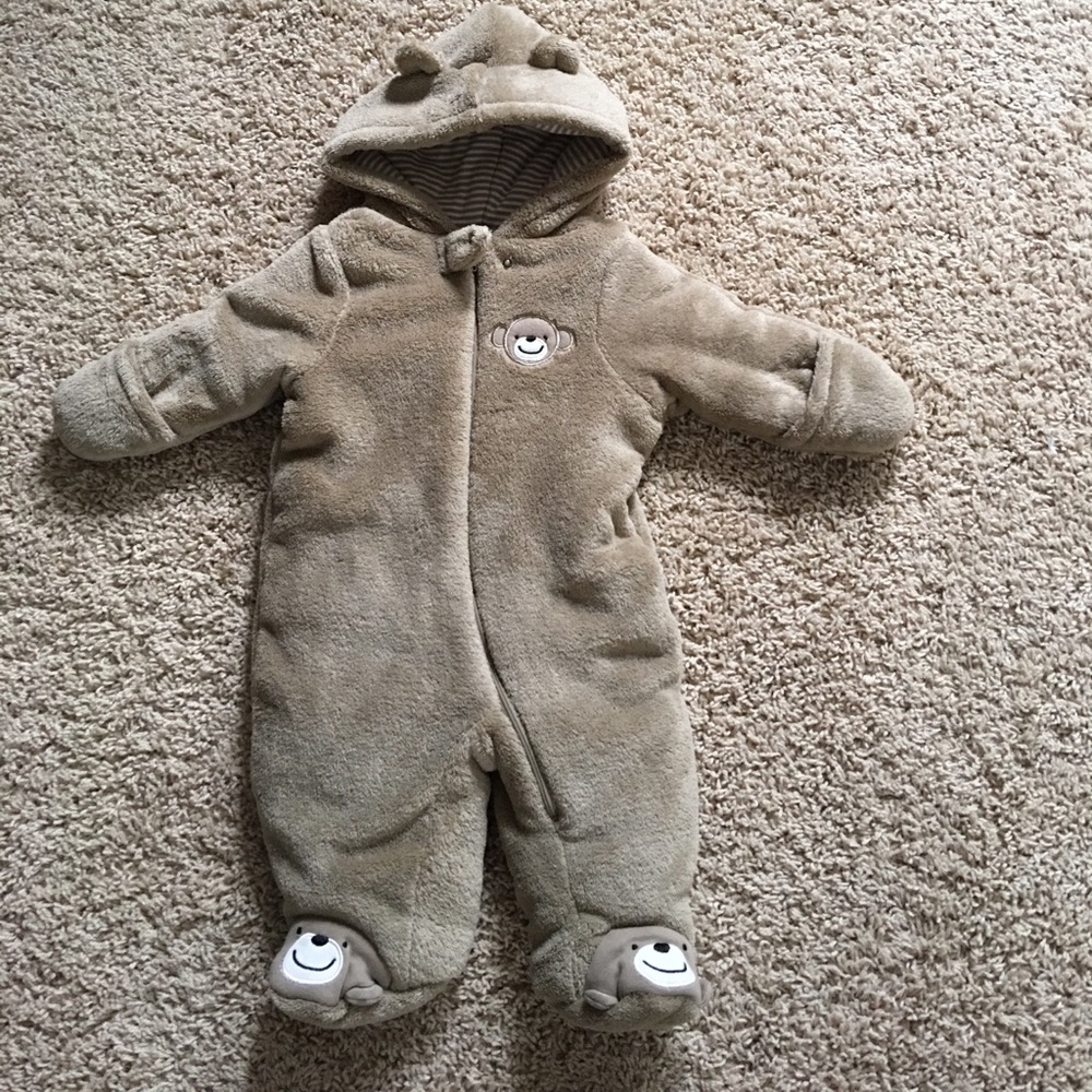 Little wonder teddy bear body suit/sweater