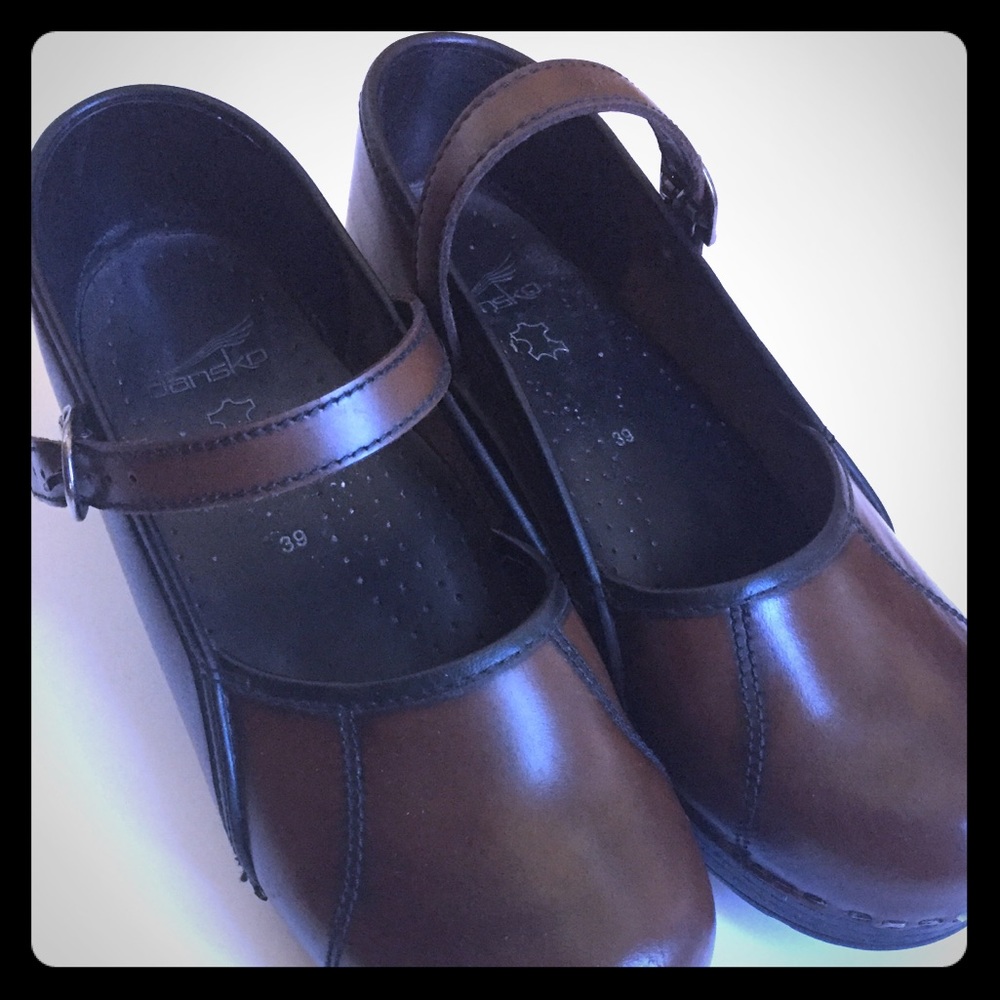 Dansko - Brown leather Mary Jane Style - Size 39