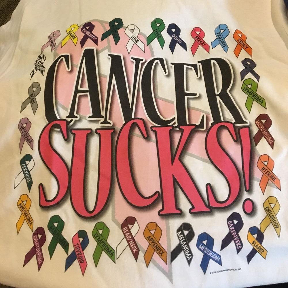 Custom “Cancer Sucks” T-shirt