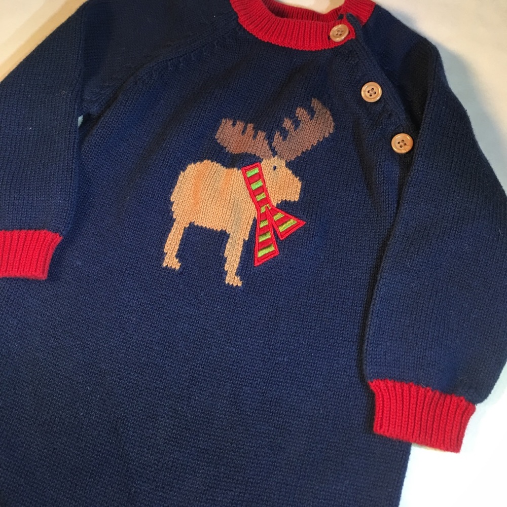 Moose Holiday Knit Jumper