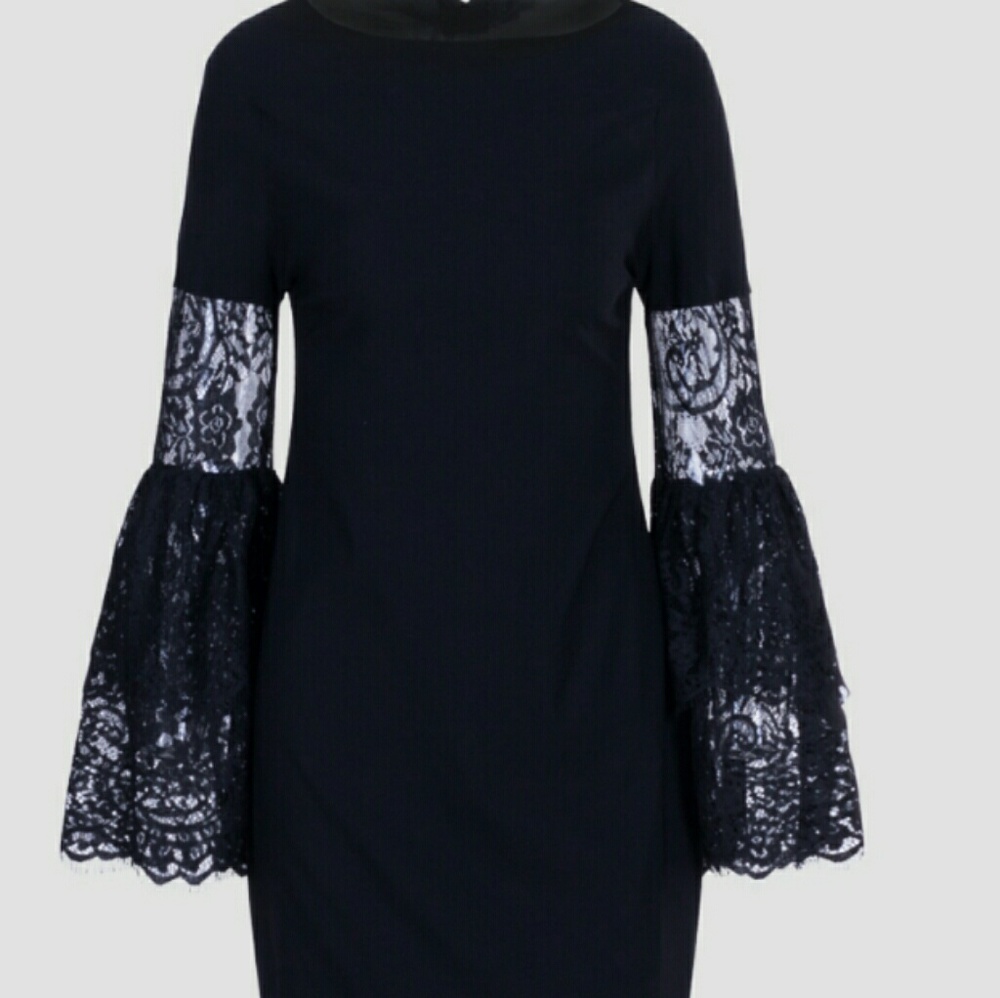 Dress with lace sleeves ~ NEW ~ - Picture 4 of 4