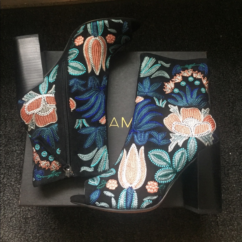 Rebecca Minkoff Billy Embroidery Bootie