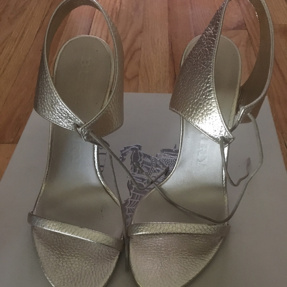 Burberry sandals have only been worn once.