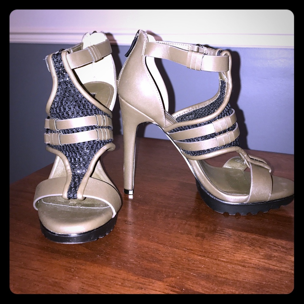 BCBG stilettos.