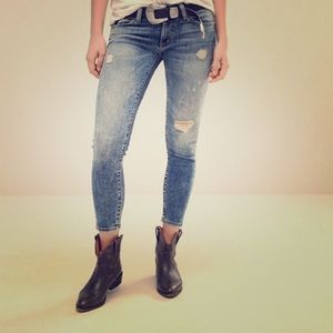 Ralph Lauren crop skinny jeans size 28