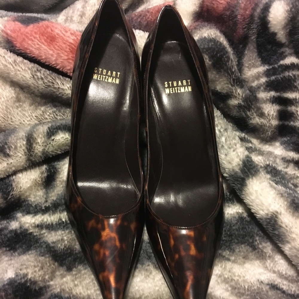 New Stuart Weitzman Stiletto Pointy Toe Heel Sz9.5
