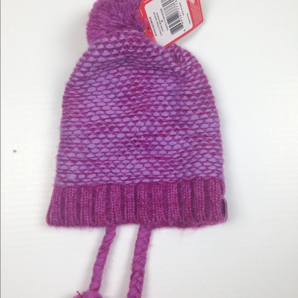 NWT The North Face Girls Flecka Earflap Hat FIRM - Picture 2 of 4