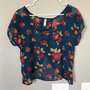 Floral Crop Top