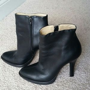 Genuine Leather Ankle Booties