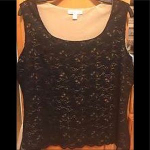 Coldwater Creek lace top