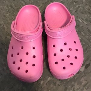 Light Pink Crocs
