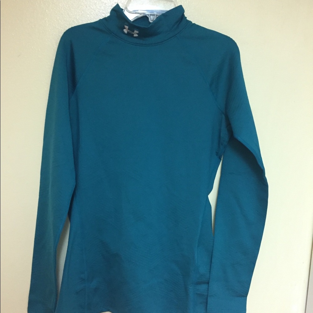 Teal Under Armour Compression Shirt