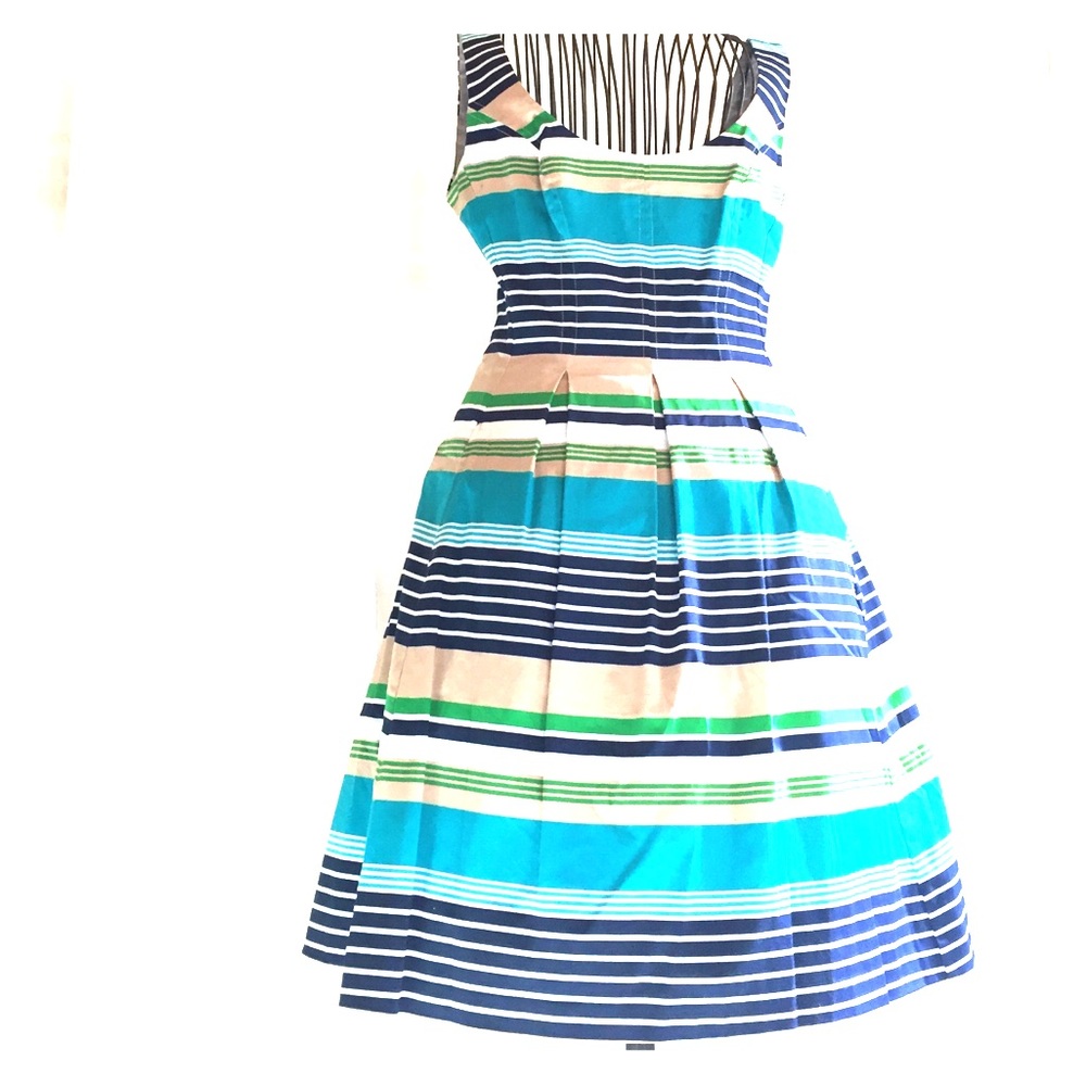 Nine West Multi colored powerful A-lined dress