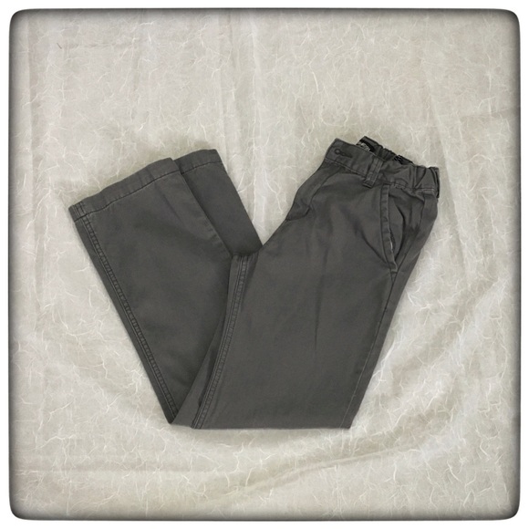 Boys 14R OshKosh Gray Pants with Adjustable Waist - Picture 1 of 3