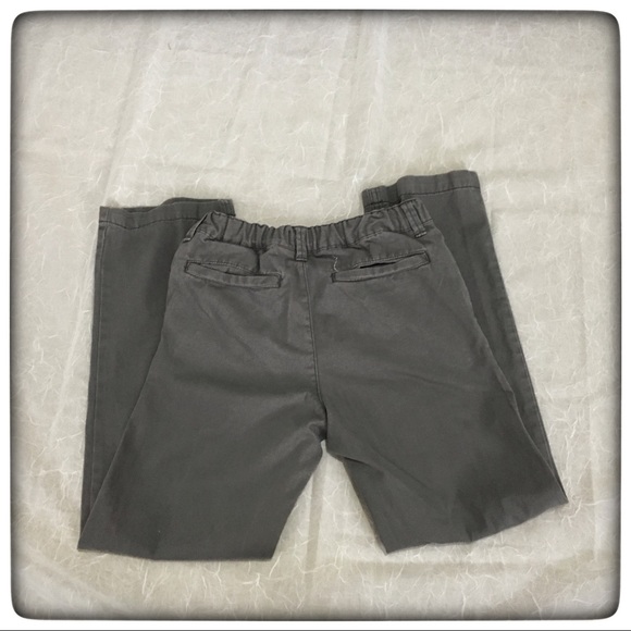 Boys 14R OshKosh Gray Pants with Adjustable Waist - Picture 2 of 3