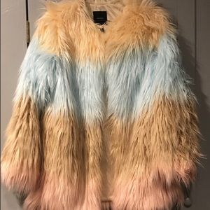 Forever 21 Faux Fur Coat