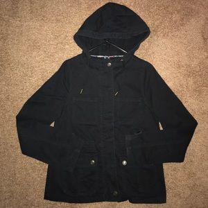 Prince & Fox Navy Anorak hooded jacket