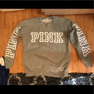 Grey PINK sweatshirt