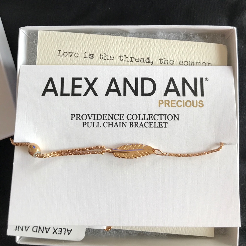 Alex and Ani Pull Chain Bracelet