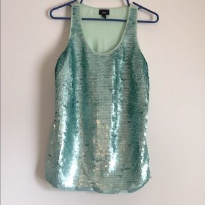Sequin Mermaid Tank Top