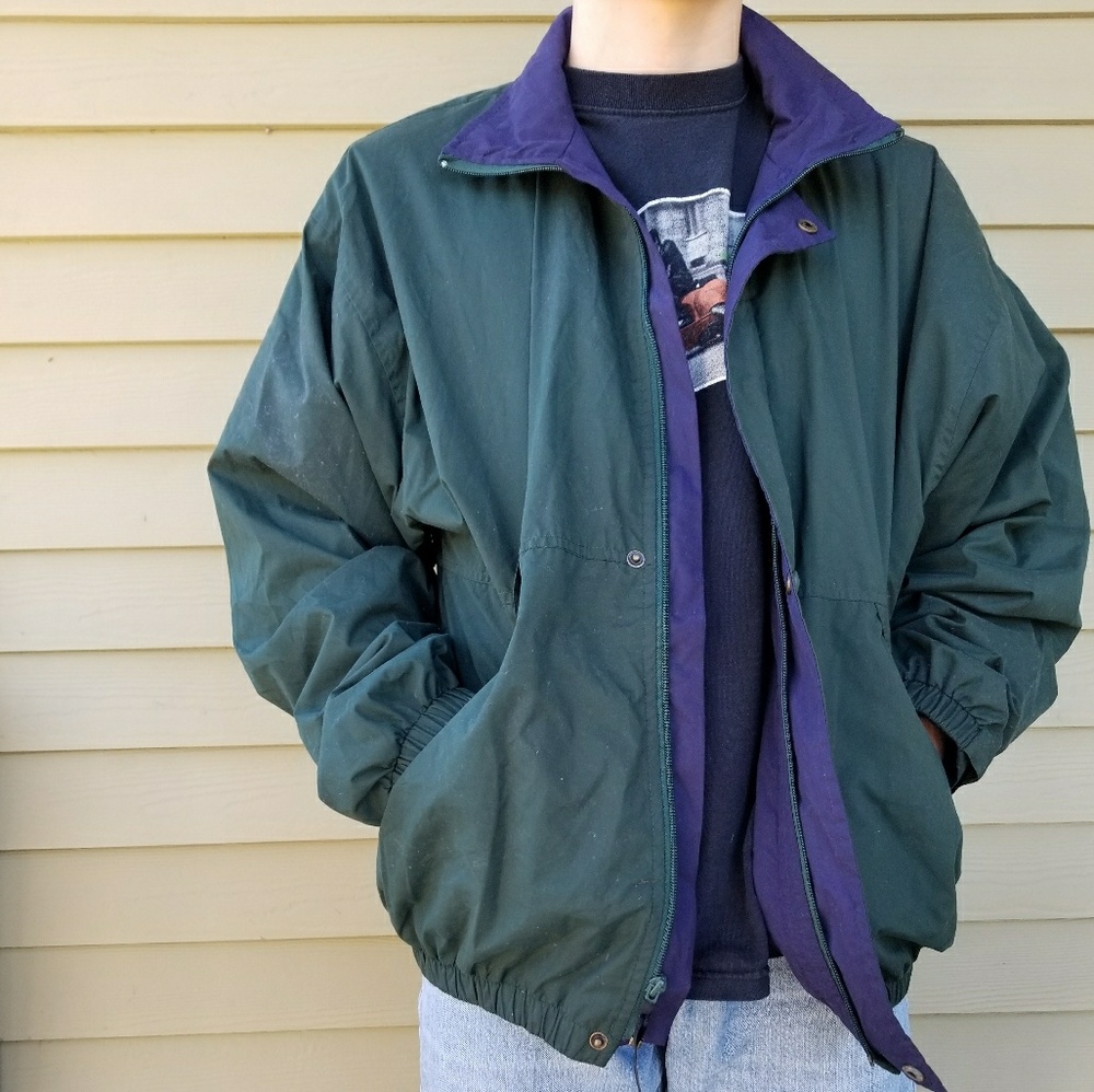 Sun Mountain Green Vintage Windbreaker