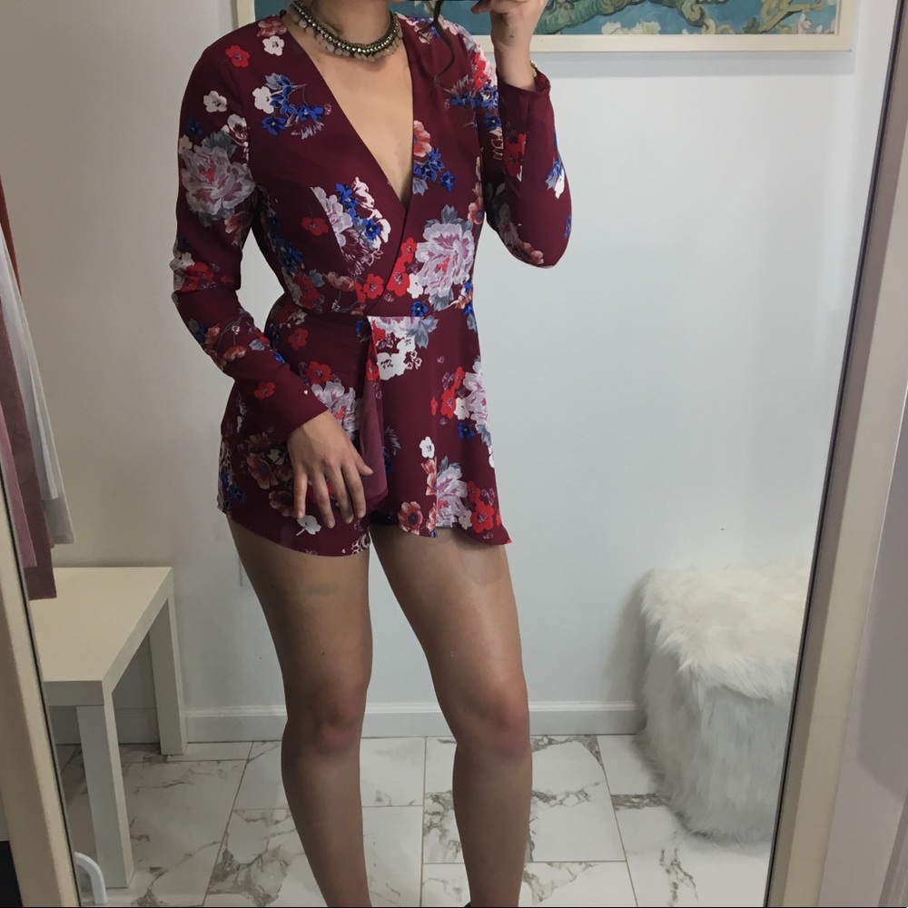 Floral Romper