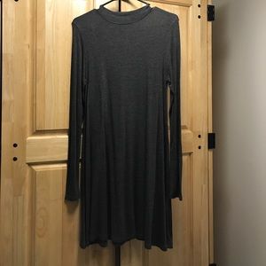 Gray swing dress