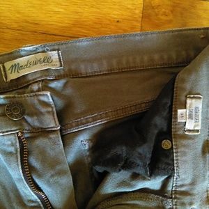 Light Gray Madewell High Riser Skinny