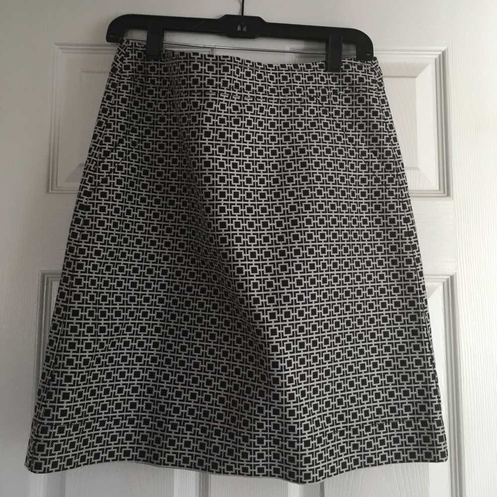 Blue/white skirt