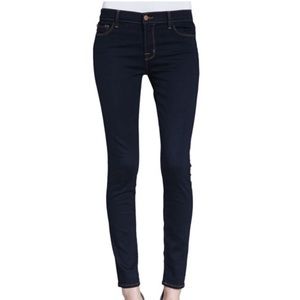 J Brand Mid-Rise Ink Skinny Jeans Size 25