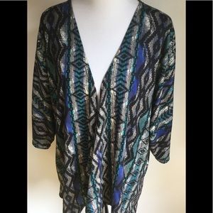 LuLaRoe Lindsay Kimono Large, GORGEOUS