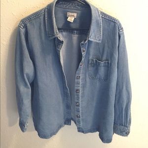 L. L. Bean Heavy Denim Shirt