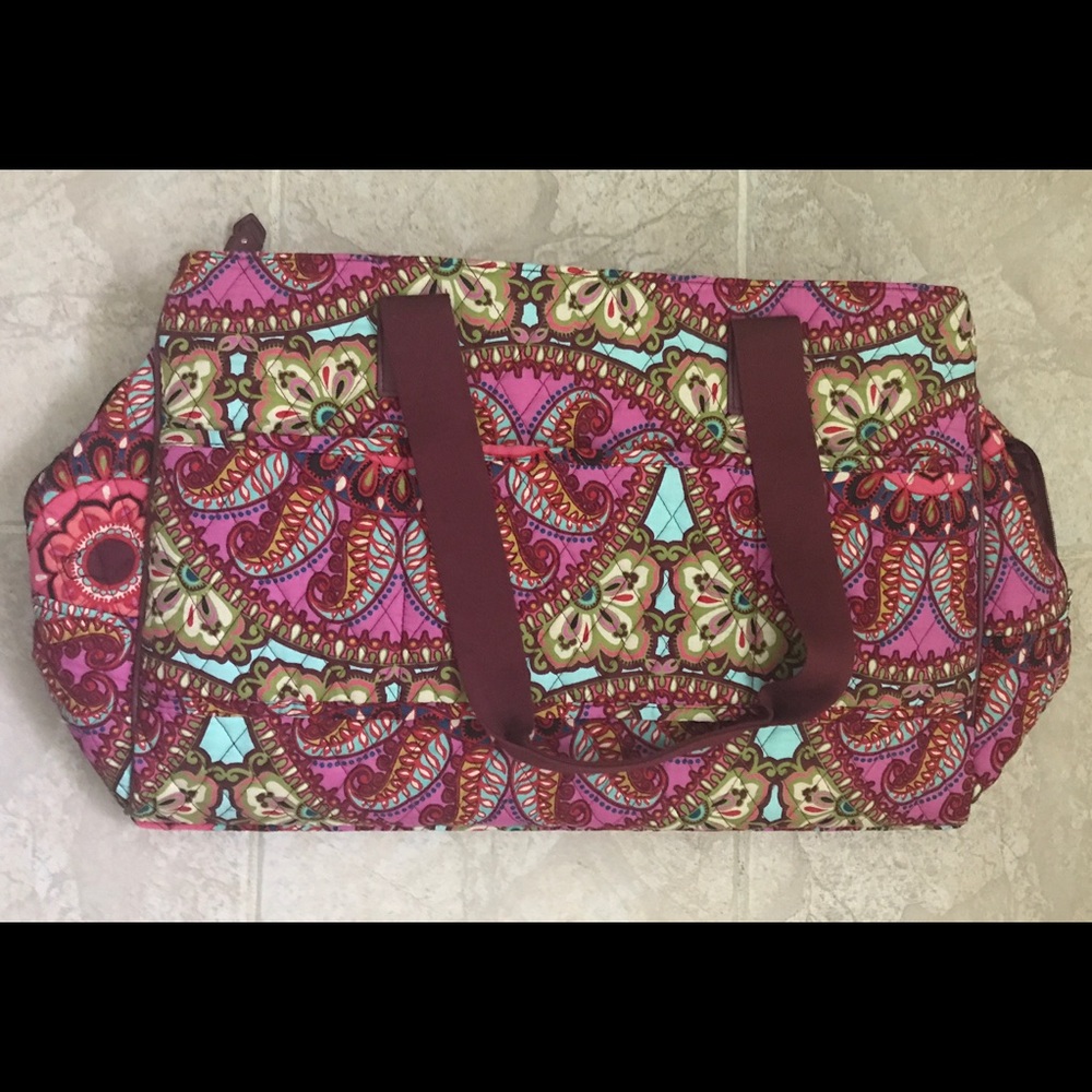 Vera Bradley Triple Compartment Travel Bag