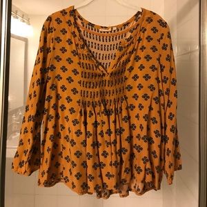 Urban Outfitters | Tribal pattern flowy blouse