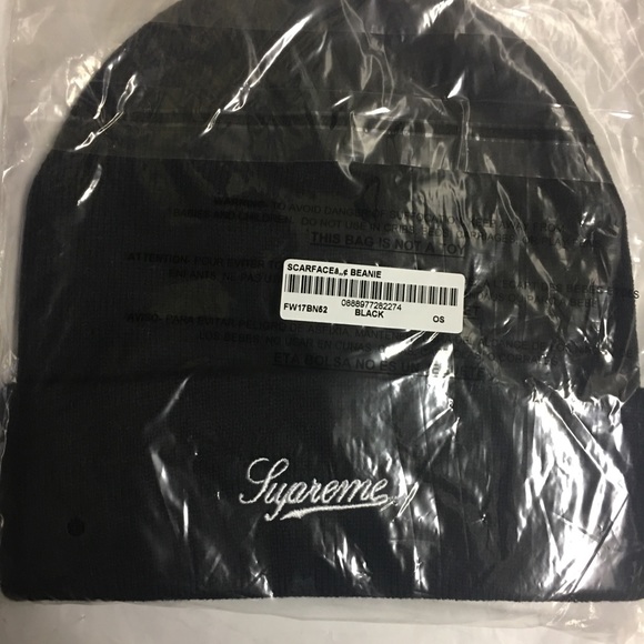 Supreme Scarface Beanie Brand New DS - Picture 1 of 3