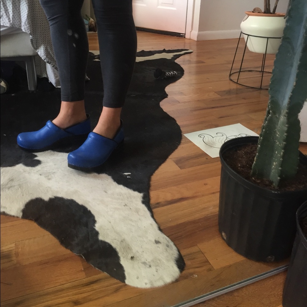 Dansko Blue clogs size 41