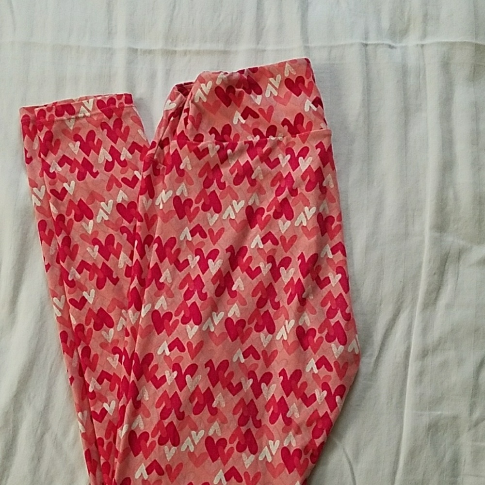 LulaRoe Valentine's leggings