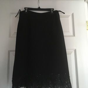 Black skirt