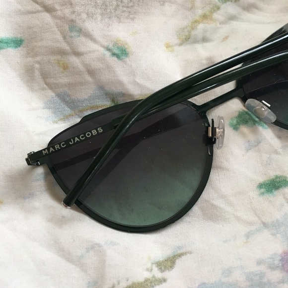 Marc Jacobs Green Sunglasses - Picture 1 of 4