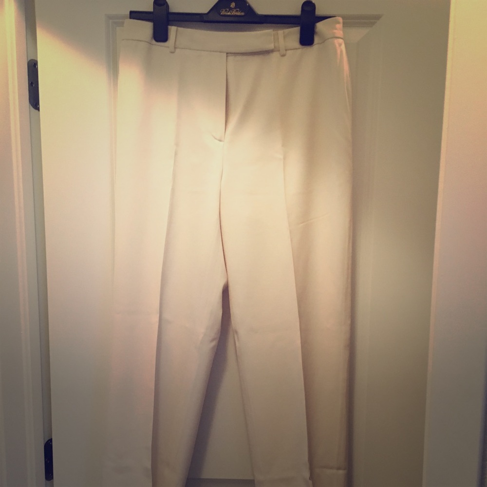 Gabardine trousers