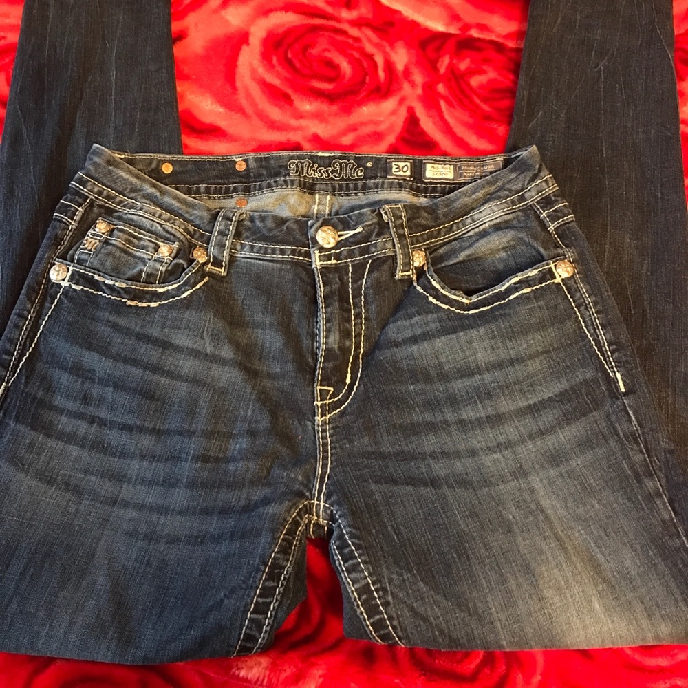 Miss me skinny dark wash jeans 👖