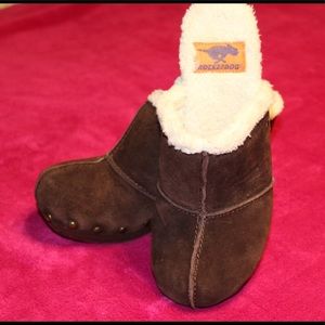 Rocket Dog Chunky Heeled Clogs Sz 8.5