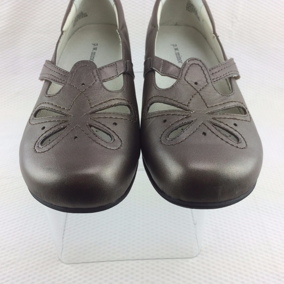 P.W. Minor Bronze Brown Comfort Slip Resistant EUC - Picture 3 of 8