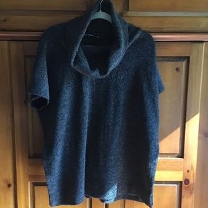 Grey cowl neck tunic